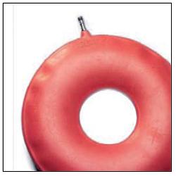 CIAMBELLA PER INVALIDI GONFIABILE IN GOMMA TEAM DELUXE IN SACCHETTO DIAMETRO 43 CM 1 PEZZO - Farmadillo