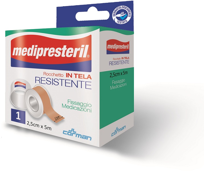 CEROTTO IN ROCCHETTO IN TELA MEDIPRESTERIL 5X250CM - Farmadillo