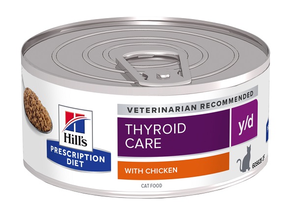 PRESCRIPTION DIET FELINE THYROID CARE Y/D 156 G - Farmadillo