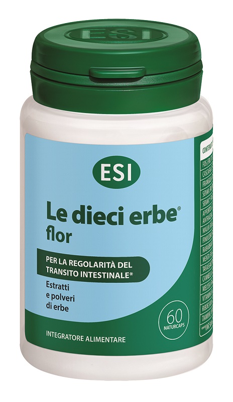 ESI LE DIECI ERBE FLOR 60 CAPSULE - Farmadillo