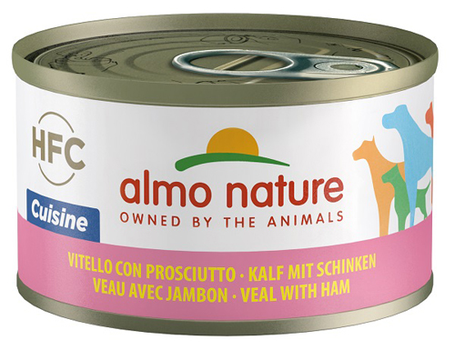 ALMO NATURE VITELLO PROSCIUTTO 95 G - Farmadillo