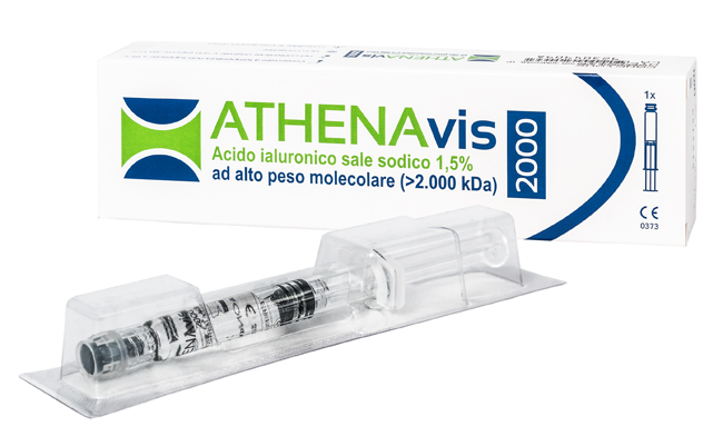 SIRINGA INTRA-ARTICOLARE ATHENAVIS 2000 ACIDO IALURONICO 1,5% 30MG 2 ML - Farmadillo