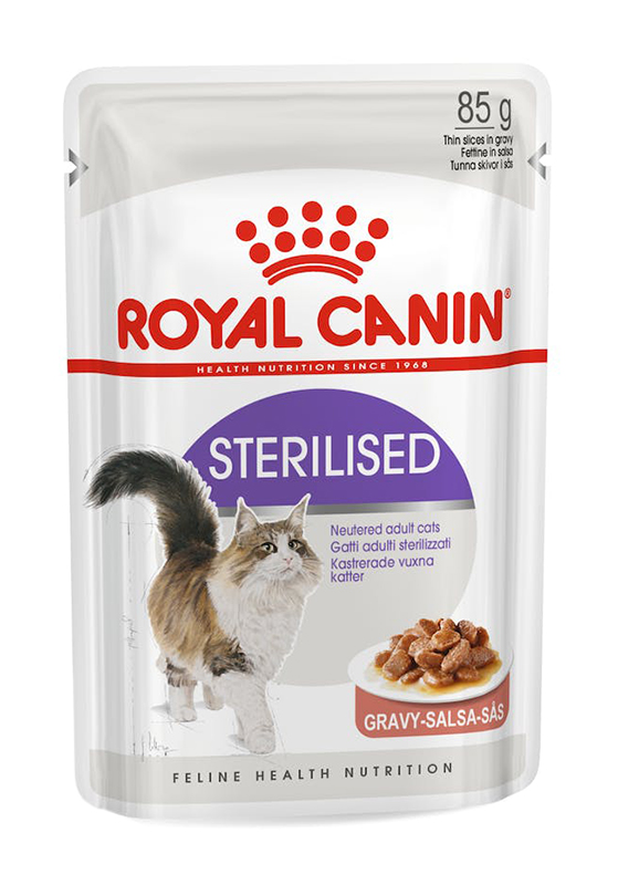 FELINE HEALTH NUTRITION WET STERILISED 12X85 G - Farmadillo