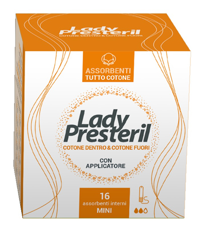 LADY PRESTERIL ASSORBENTI INTERNI MINI 16 PEZZI - Farmadillo