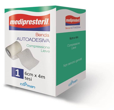 BENDA ADESIVA MEDIPRESTERIL 6X400CM - Farmadillo