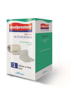 BENDA ADESIVA MEDIPRESTERIL 10X400CM - Farmadillo