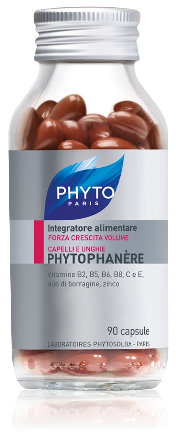 PHYTO PARIS PHYTOPHANERE INTEGRATORE ALIMENTARE CAPELLI/UNGHIE 90 CAPSULE NUOVA FORMULA ALLO ZINCO - Farmadillo