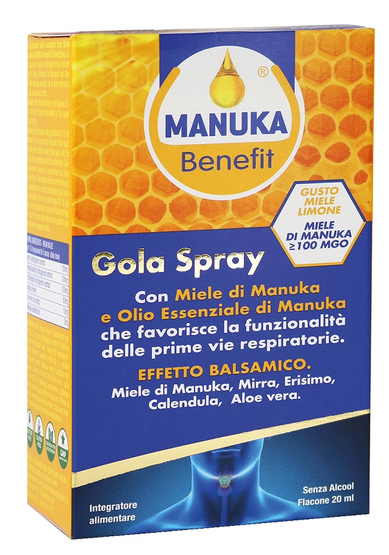 MANUKA BENEFIT GOLA SPRAY 20 ML - Farmadillo