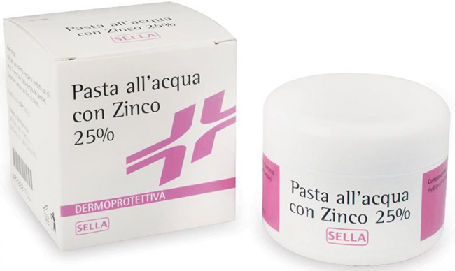 PASTA ACQUA CON ZINCO 25% 100 G - Farmadillo