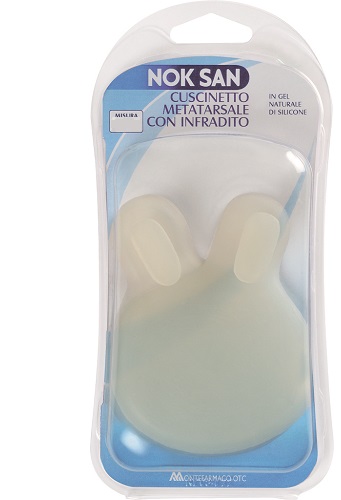 NOK SAN GEL CUSCINETTO METATARSALE CON INFRADITO L/XL - Farmadillo