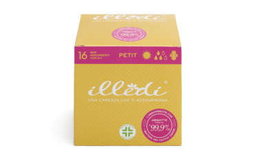 ILLEDI MINI ASSORBENTE CON ALI 16 PEZZI - Farmadillo