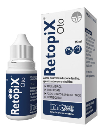 RETOPIX OTO GOCCE AURICOLARI FLACONE CONTAGOCCE 15 ML - Farmadillo
