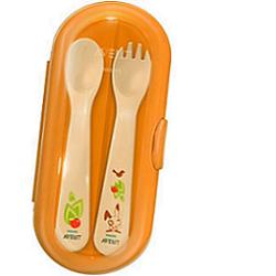 AVENT SET POSATINE DA VIAGGIO 12 MESI+ - Farmadillo