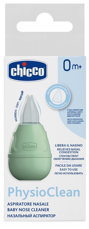 ASPIRATORE NASALE PHYSIOCLEAN CHICCO - Farmadillo
