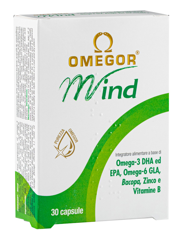 OMEGOR MIND 30 CAPSULE MOLLI - Farmadillo