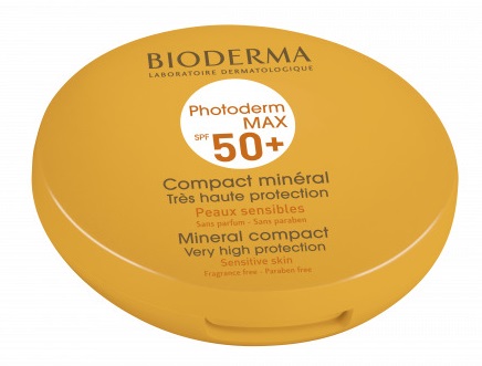 PHOTODERM MAX COMPACT SPF 50+ CREMA SOLARE MINERALE COMPATTA NUANCE CHIARA 10 G - Farmadillo
