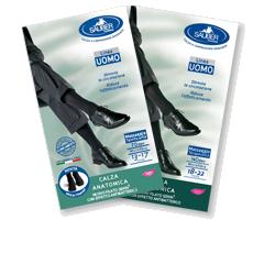 SAUBER CALZA UOMO Q-SKIN 70 DEN COLORE  NERO TAGLIA M - Farmadillo