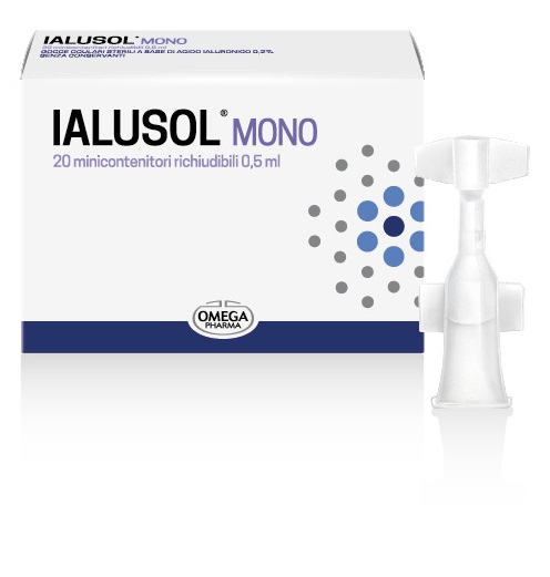 IALUSOL MONO GOCCE OCULARI 20 FLACONCINI 0,5 ML - Farmadillo