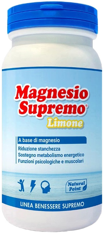 MAGNESIO SUPREMO LIMONE POLVERE 150 G - Farmadillo