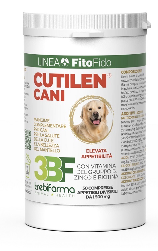 CUTILEN CANI 50 COMPRESSE BARATTOLO 75 G - Farmadillo