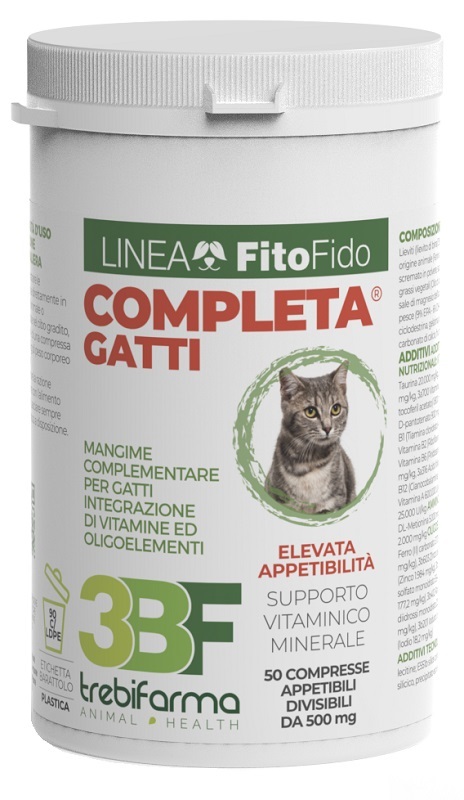 COMPLETA GATTI 50 COMPRESSE BARATTOLO 25 G - Farmadillo