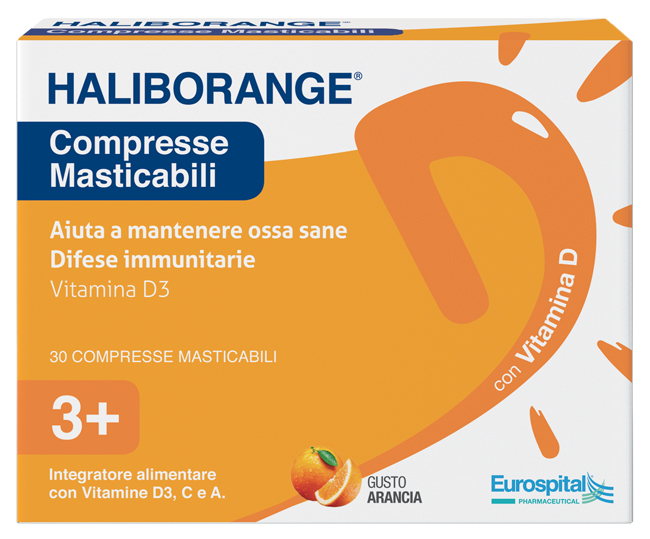 HALIBORANGE 30 COMPRESSE MASTICABILI 450MG - Farmadillo