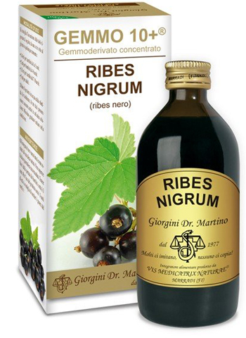 GEMMO 10+ RIBES NERO 200 ML LIQUIDO ANALCOLICO - Farmadillo