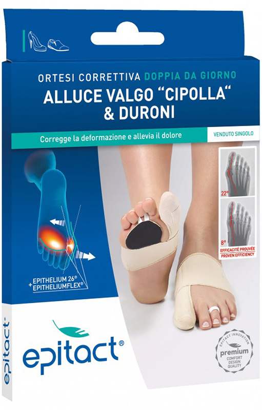 ORTESI CORRETTIVA EPITACT DP SINISTRA TAGLIA MEDIUM 1 PEZZO - Farmadillo