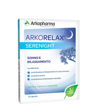 ARKORELAX SERENIGHT 15 CAPSULE - Farmadillo