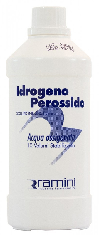 PEROSSIDO D'IDROGENO FU SOLUZIONE 3% 10 VOLUMI 200 ML - Farmadillo