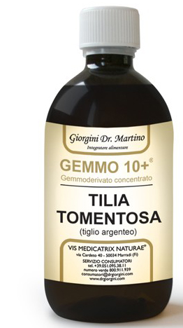 GEMMO 10+ TIGLIO ARGENTEO LIQUIDO ANALCOLICO 500 ML - Farmadillo