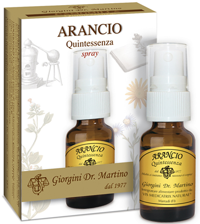 ARANCIO QUINTESSENZA SPRAY 15 ML - Farmadillo