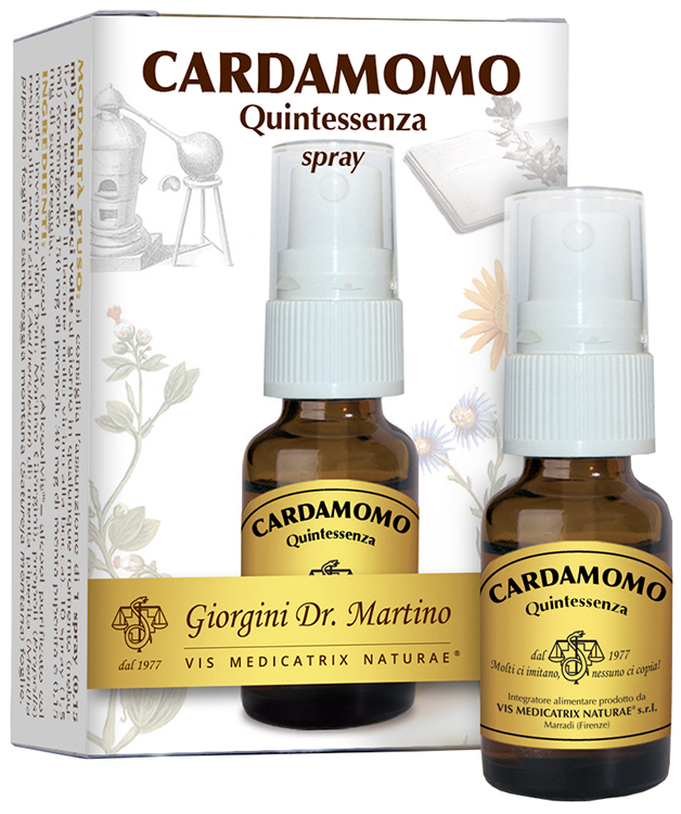 CARDAMOMO QUINTESSENZA SPRAY 15 ML - Farmadillo