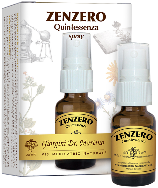 ZENZERO QUINTESSENZA SPRAY 15 ML - Farmadillo