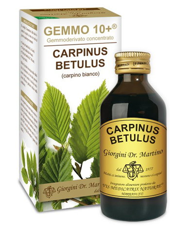 GEMMO 10+ CARPINO BIANCO 100 ML LIQUIDO ANALCOLICO - Farmadillo
