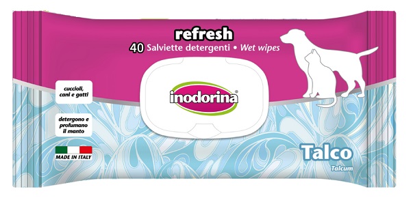 SALVIETTE TALCO INODORINA 40 PEZZI - Farmadillo