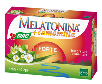 MELATONINA FORTE 10 COMPRESSE NUOVA FORMULAZIONE - Farmadillo