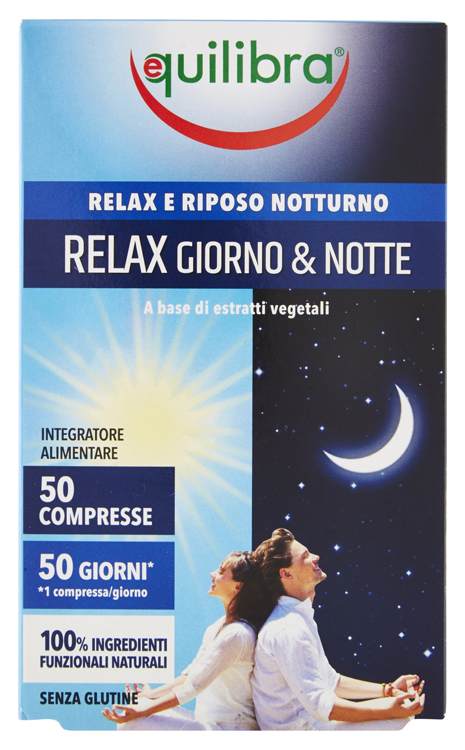 RELAX GIORNO & NOTTE 50 COMPRESSE - Farmadillo