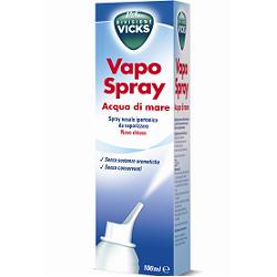 VICKS VAPOSPRAY ACQUA DI MARE IPERTONICO 100 ML - Farmadillo