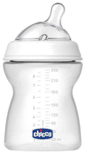 CHICCO BIBERON NATURAL FEEL 2 MESI+250 ML MEDIUM - Farmadillo