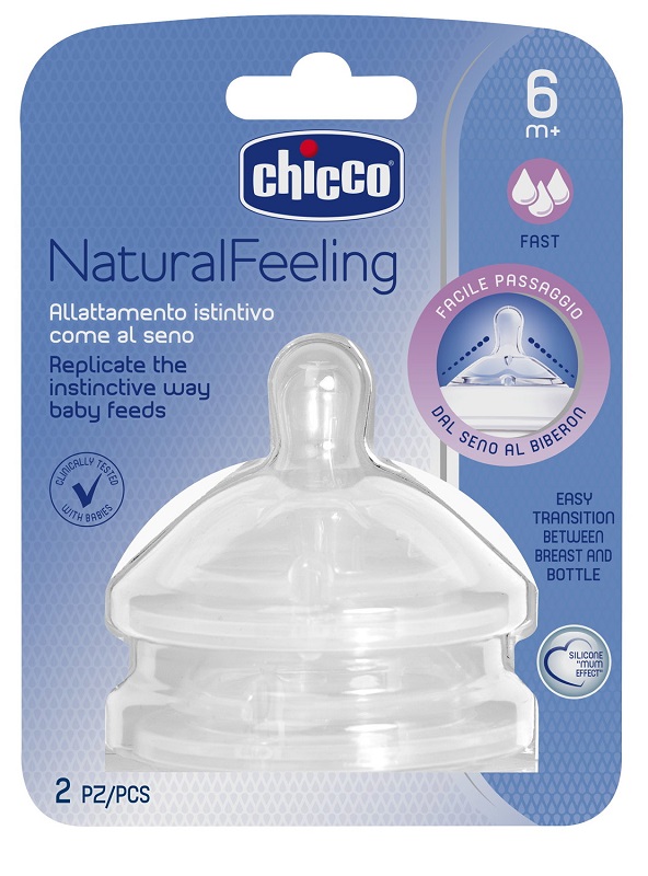 CHICCO TETTARELLA STEPUP NEW 6M+ FLUSSO VELOCE - Farmadillo