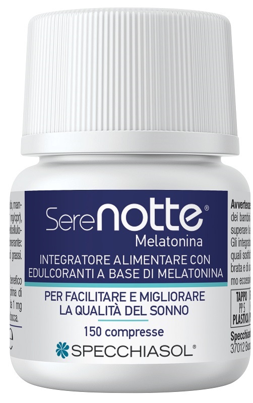 SERENOTTE MELATONINA 1 MG 150 COMPRESSE - Farmadillo