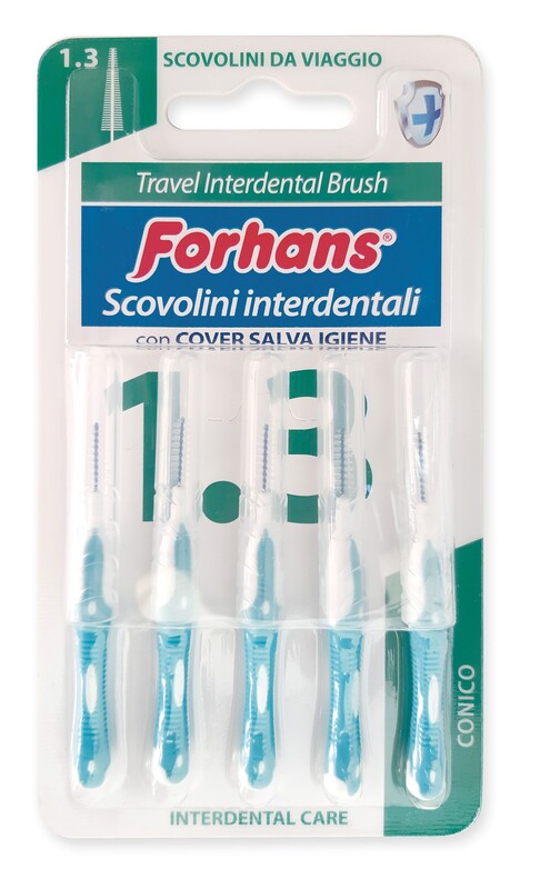 FORHANS TRAVEL INTERDENTAL BRUSH 1,3 - Farmadillo