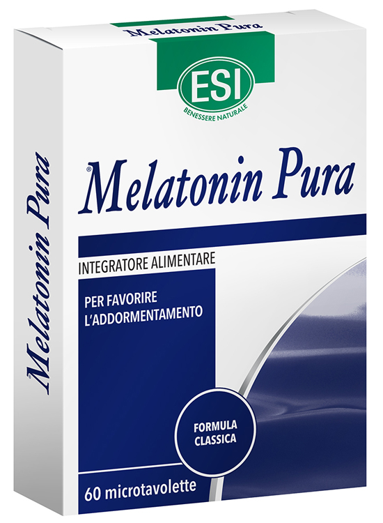 ESI MELATONIN PURA 60 MICROTAVOLETTE - Farmadillo