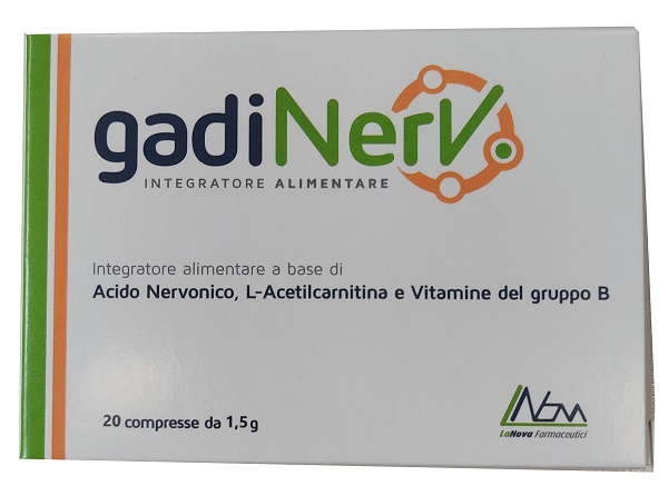 GADINERV 20 COMPRESSE - Farmadillo