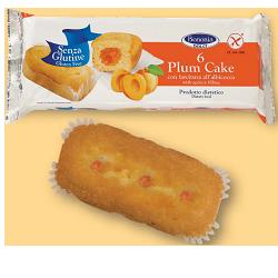 BONONIA PLUMCAKE ALBICOCCA SENZA GLUTINE 6 X 45 G - Farmadillo