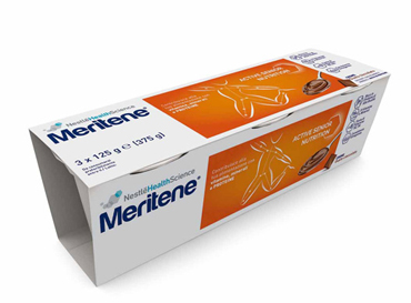 MERITENE CREMA CIOCCOLATO 3 VASETTI X 125 G - Farmadillo