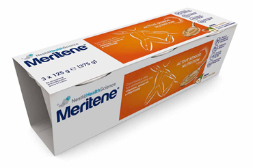 MERITENE CREMA NOCCIOLA 3 VASETTI X 125 G - Farmadillo