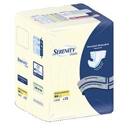 PANNOLONE A MUTANDINA SERENITY CLASSIC ALOE EXTRACOMFORT LARGE 15 PEZZI FARMABILITY - Farmadillo