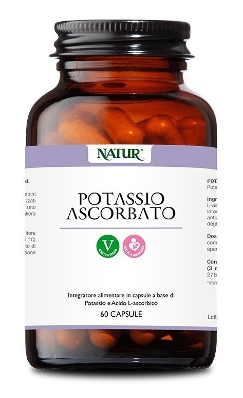 POTASSIO ASCORBATO 60 CAPSULE - Farmadillo